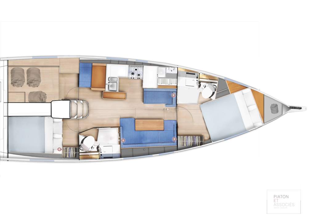 Jeanneau Sun Odyssey 410 Layout - 9.JPG
