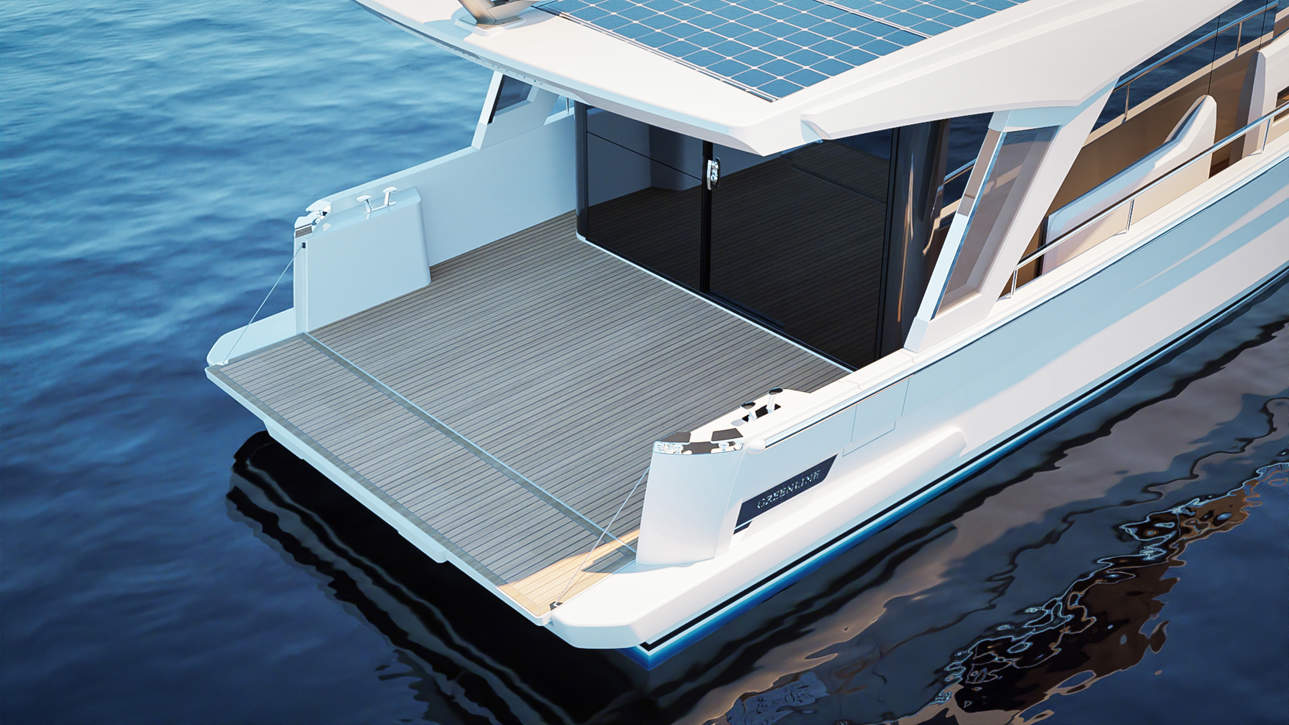 Greenline 42 Cockpit Opt B Down