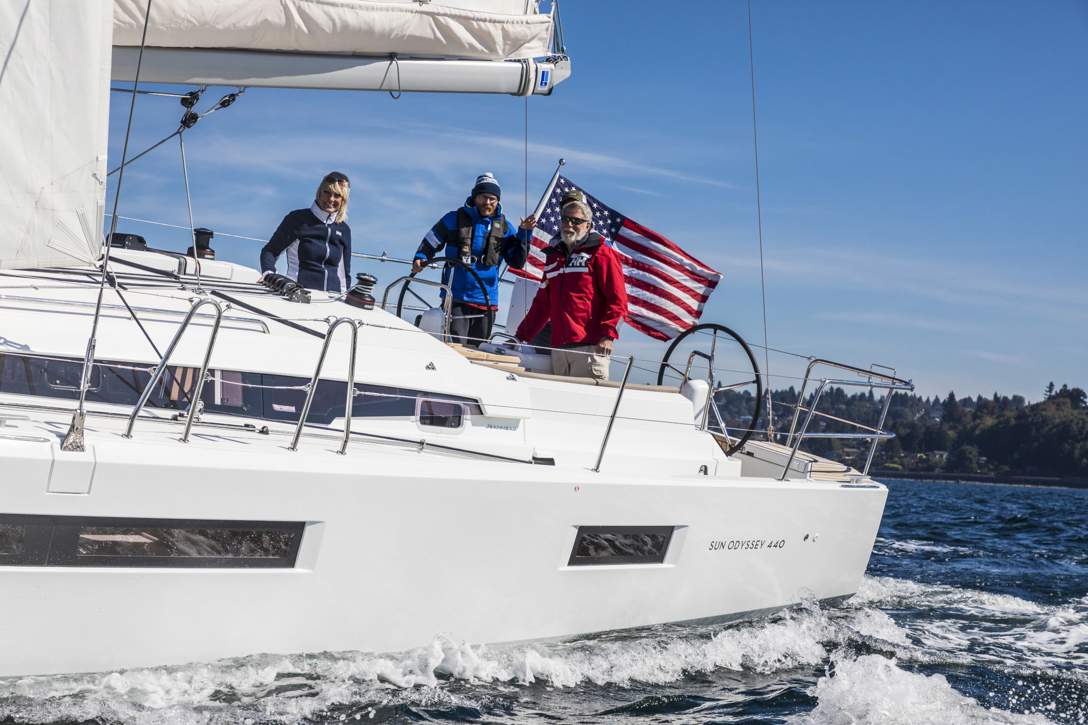 Jeanneau Sun Odyssey 440 Exterior - 57.JPG