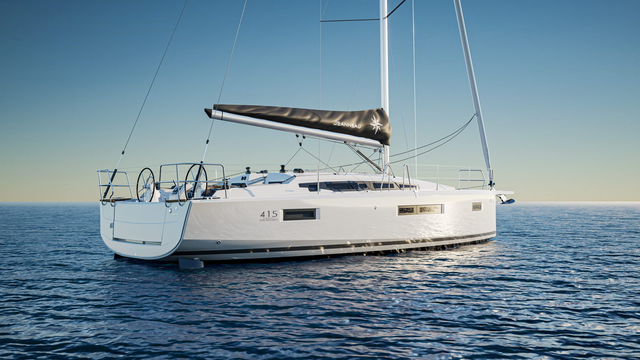 SUN ODYSSEY 415 IMAGE 3D EXTERIOR
