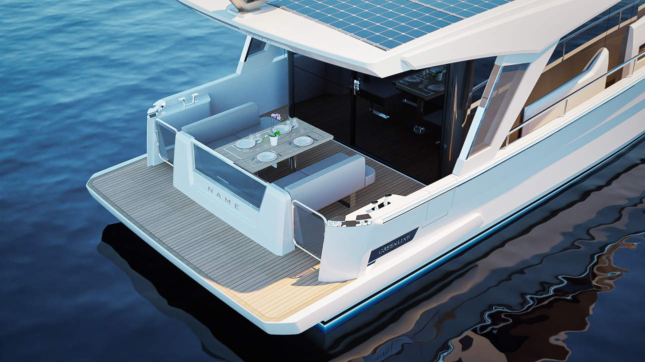 Greenline 42 Cockpit Opt A