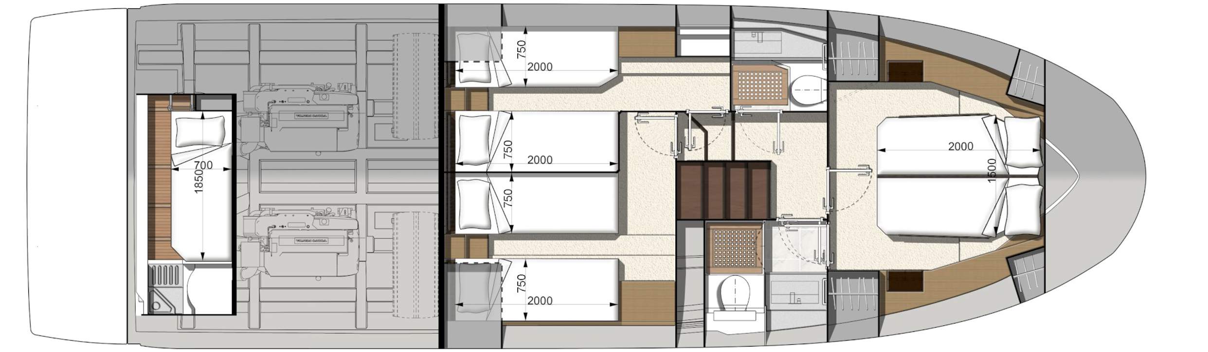 Prestige 460 Flybridge Layout - 4.JPG