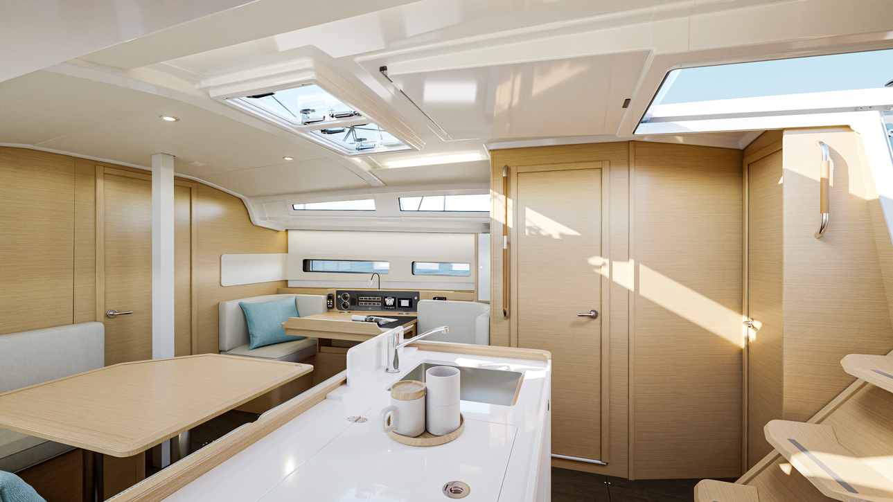 SUN ODYSSEY 415 IMAGE 3D INTERIOR