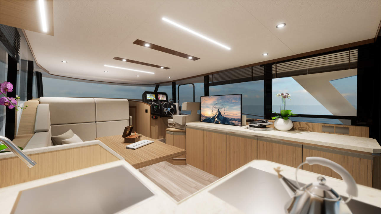 Greenline 42 Main Salon V3